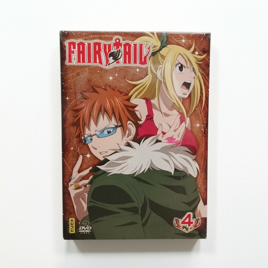 Fairy Tail Volume 4 DVD Collector Neuf FRA