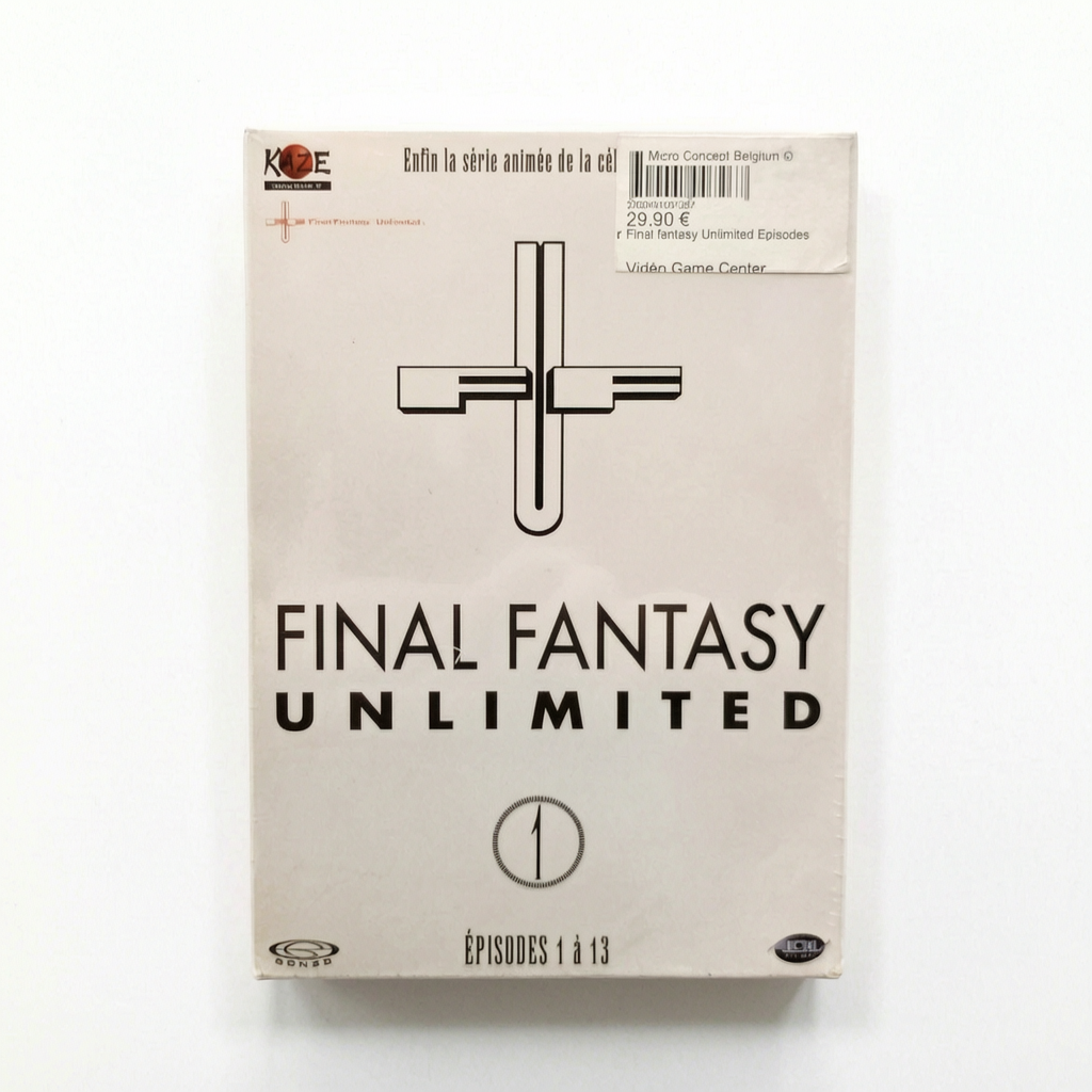 Final Fantasy Unlimited Box 1 DVD Collector Neuf FRA