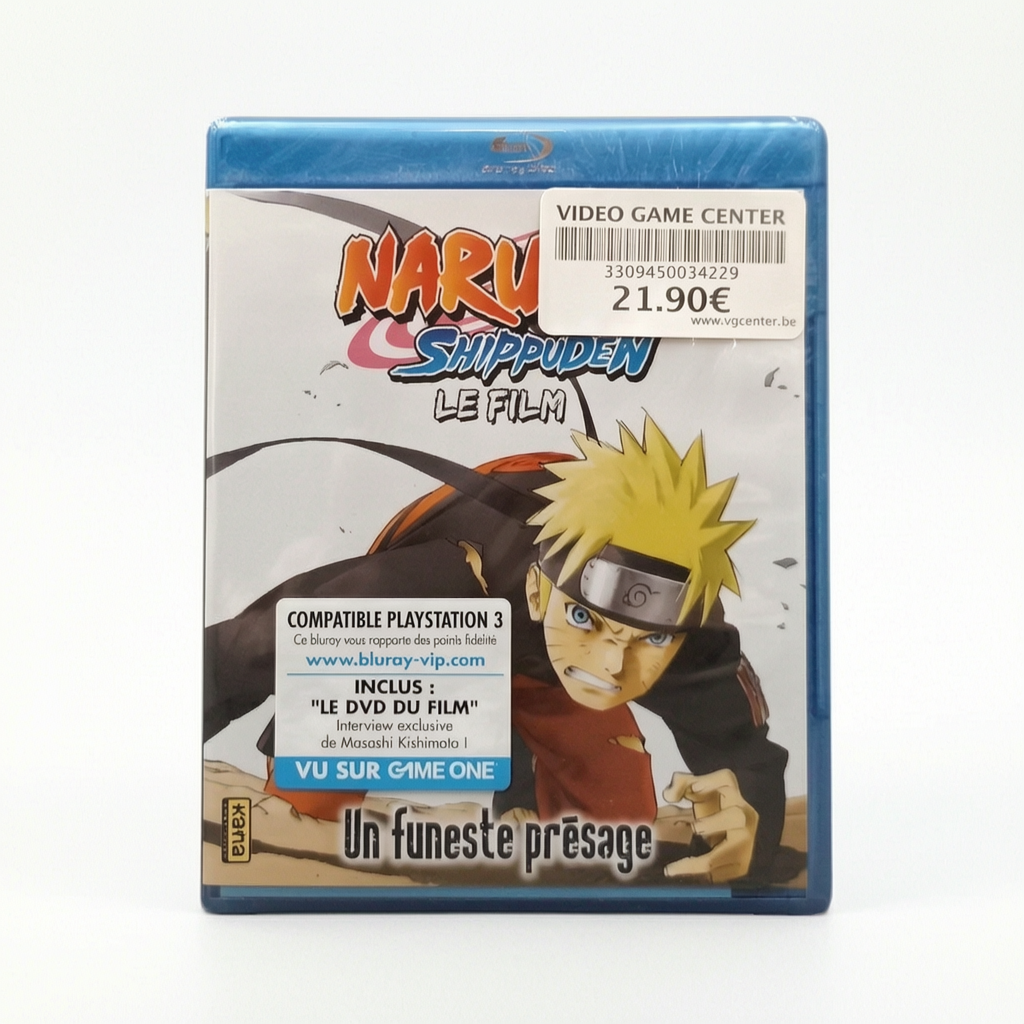 Naruto Shippuden Un Funeste Présage Bluray DVD Classic Neuf Blister FR