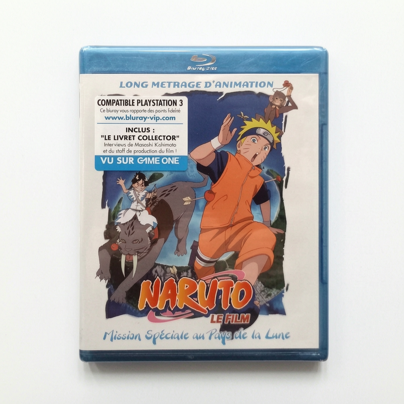 Naruto Mission Spéciale au Pays de la Lune Blueray DVD Classic Neuf Blister FR