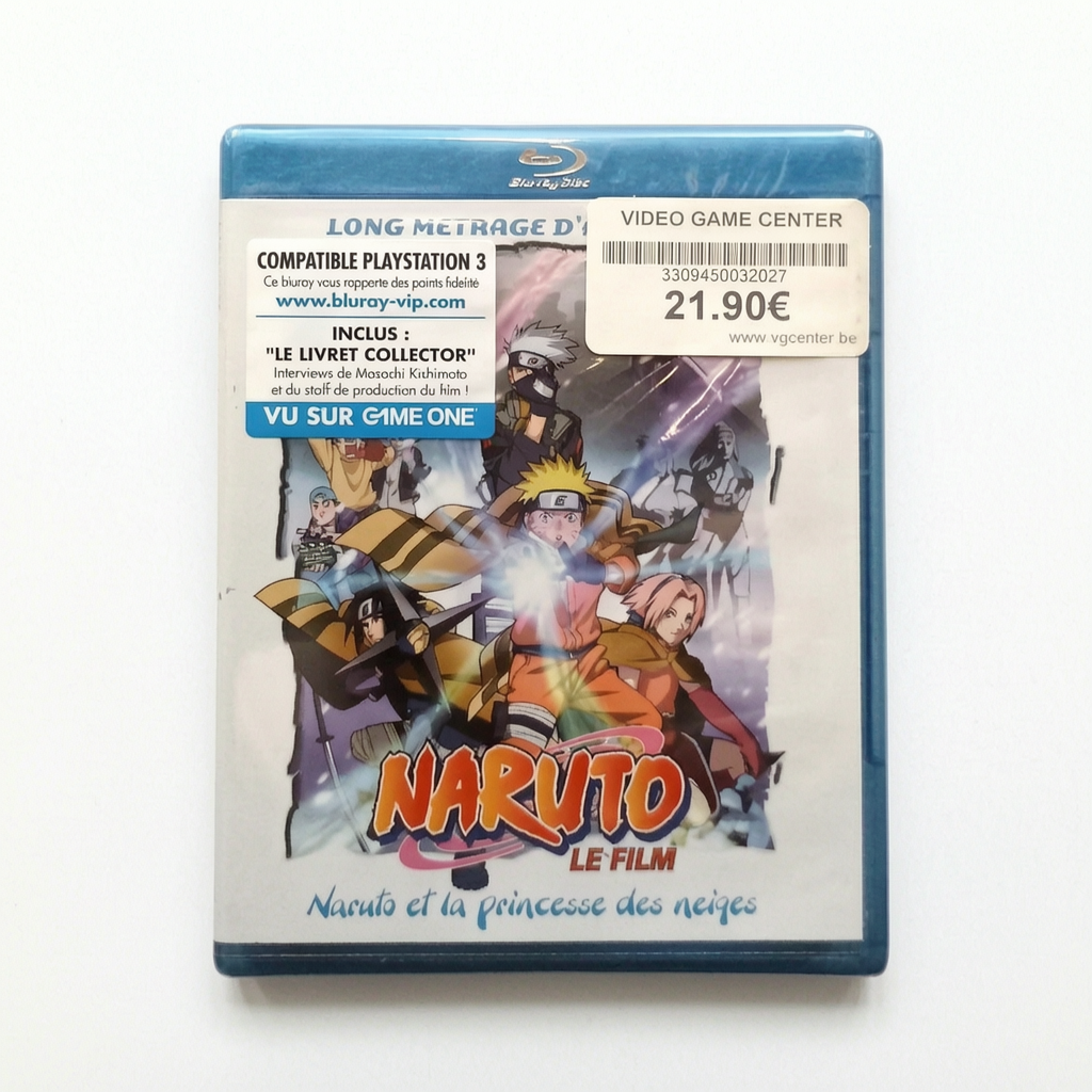 Naruto et la Princesse des Neiges Blueray DVD Classic Neuf Blister FR