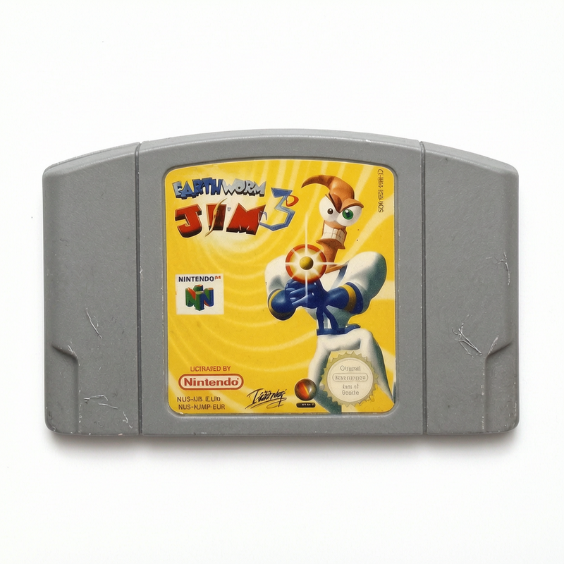 Earth Worm Jim 3 Offense Nintendo 64 en Loose