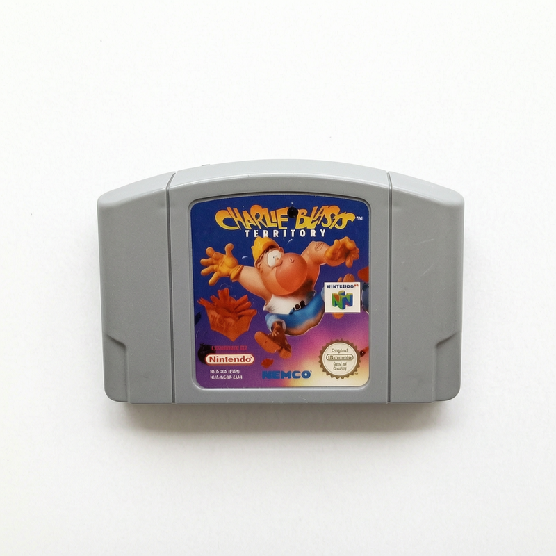 Charlie Blasts Territory Nintendo 64 en Loose