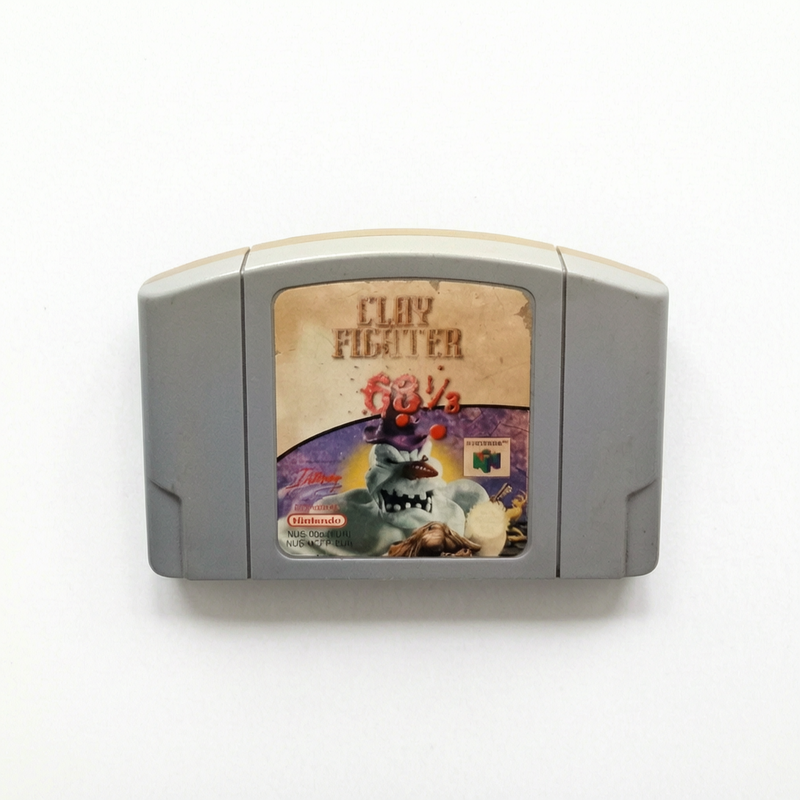 Clay Fighter 63 1/3 Nintendo 64 en Loose