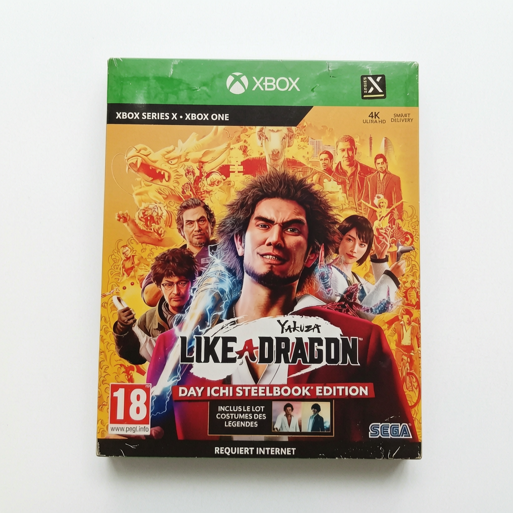 Like A Dragon Day Ichi Steelbook Edition Xbox One