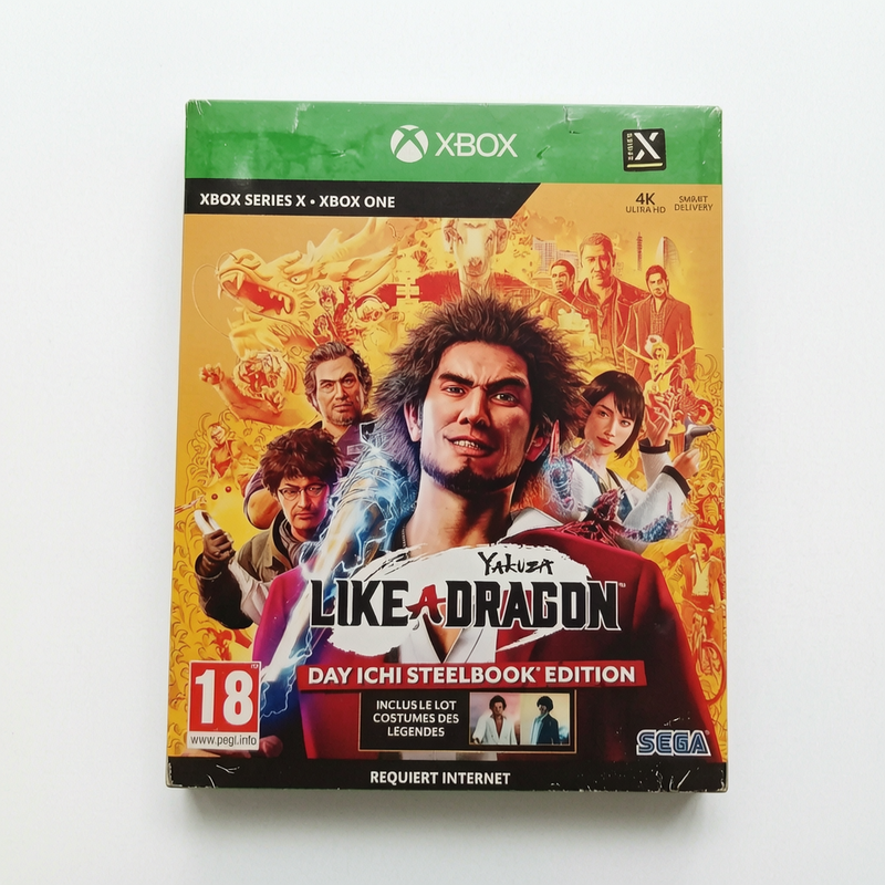 Like A Dragon Day Ichi Steelbook Edition Xbox One
