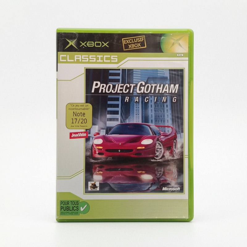 Boite seule Project Gotham Racing Xbox