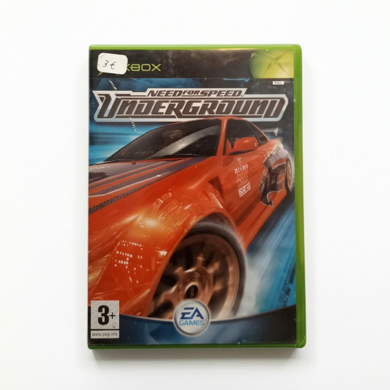 Need For Speed Underground Xbox FR Complet