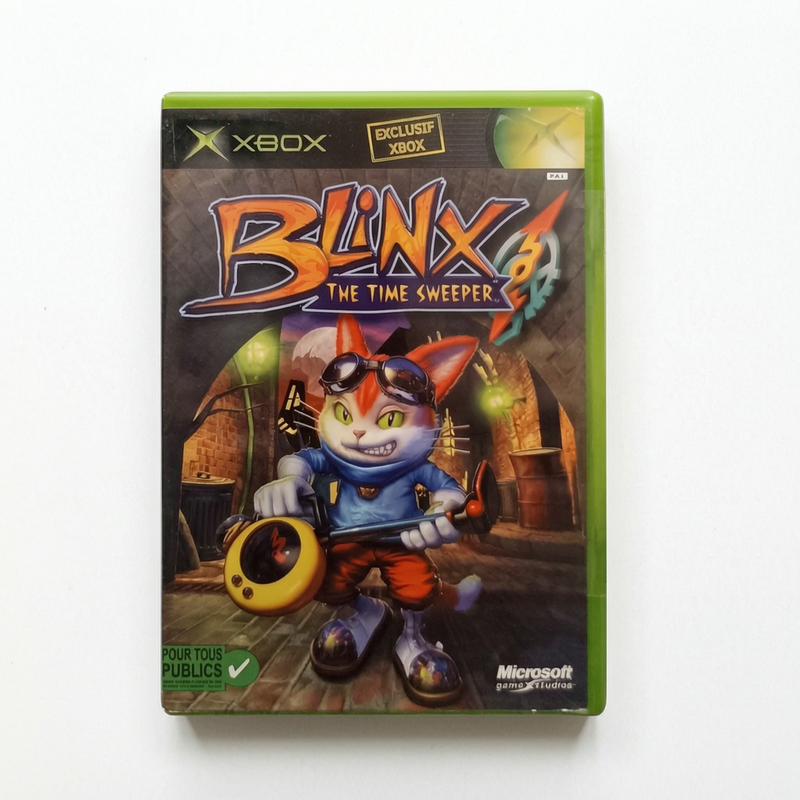 Blinx The Time Sweeper Xbox FR