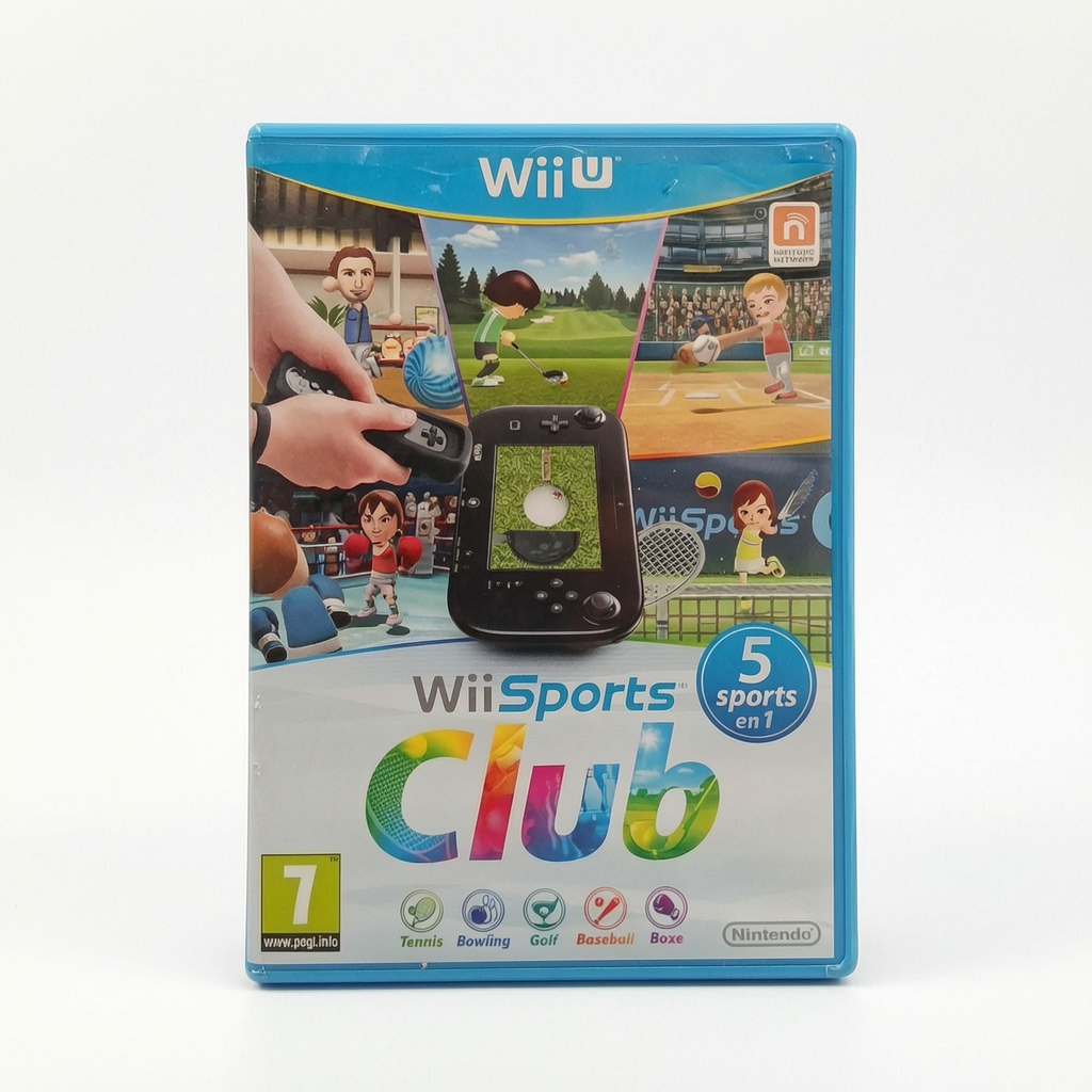 Wii Sport Club Wii U Complet Version FRA