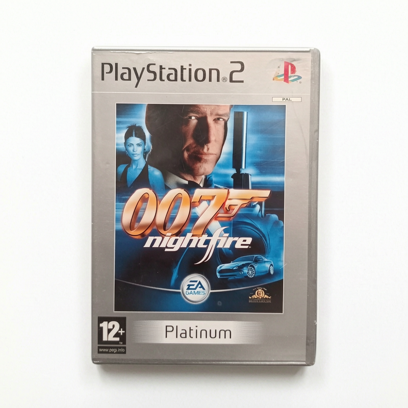 007 Nightfire platinum Playstation 2 (PS2)