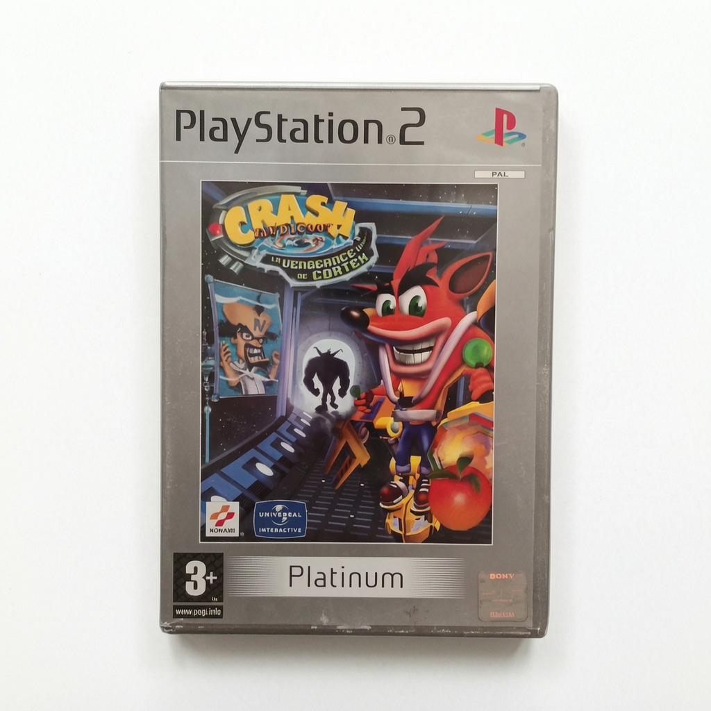 Crash Bandicoot La Vengeance de Cortex platinum Playstation 2 (PS2)