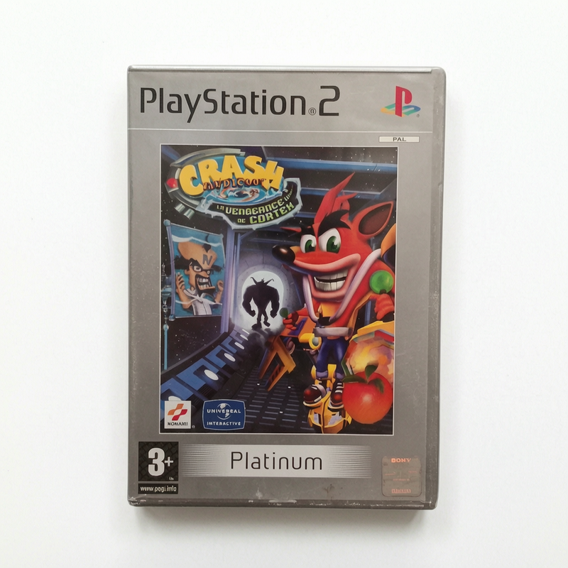 Crash Bandicoot La Vengeance de Cortex platinum Playstation 2 (PS2)