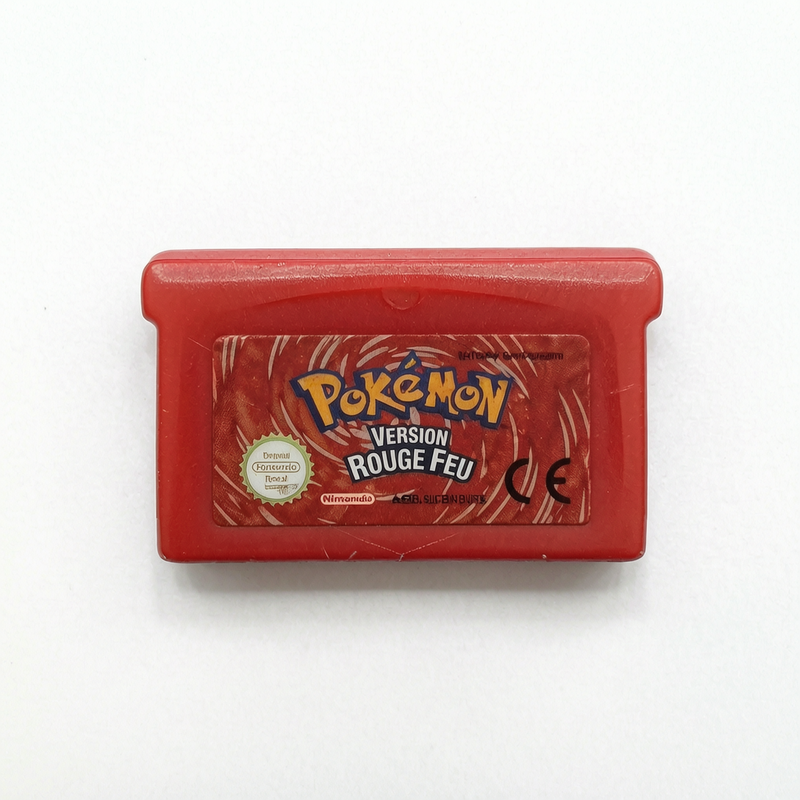 Pokémon Version Rouge Feu Game Boy Advance (GBA)