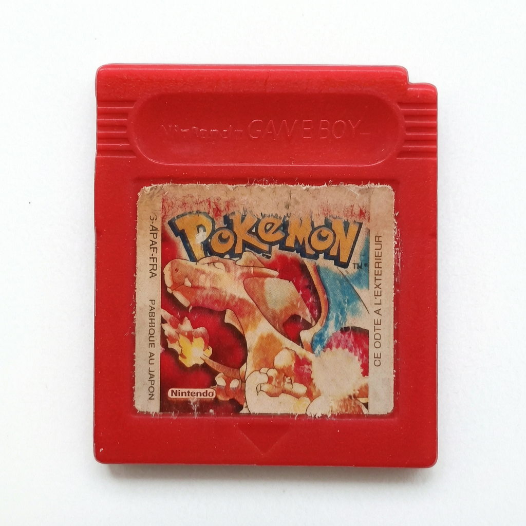Pokémon Rouge Game Boy Cartouche seule Seconde Vie