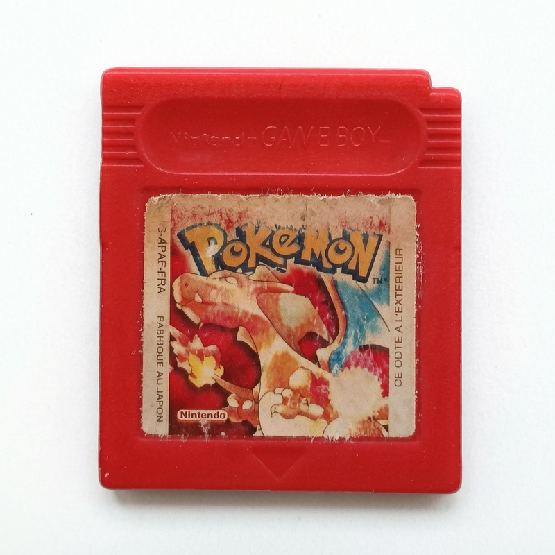Pokémon Rouge Game Boy Cartouche seule Seconde Vie