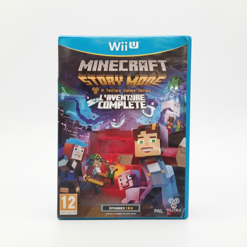 Minecraft Story Mode: L'aventure Complète Wii U Complet Version FRA