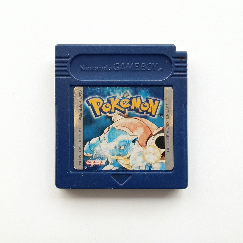 Pokémon Bleu Game Boy Cartouche seule