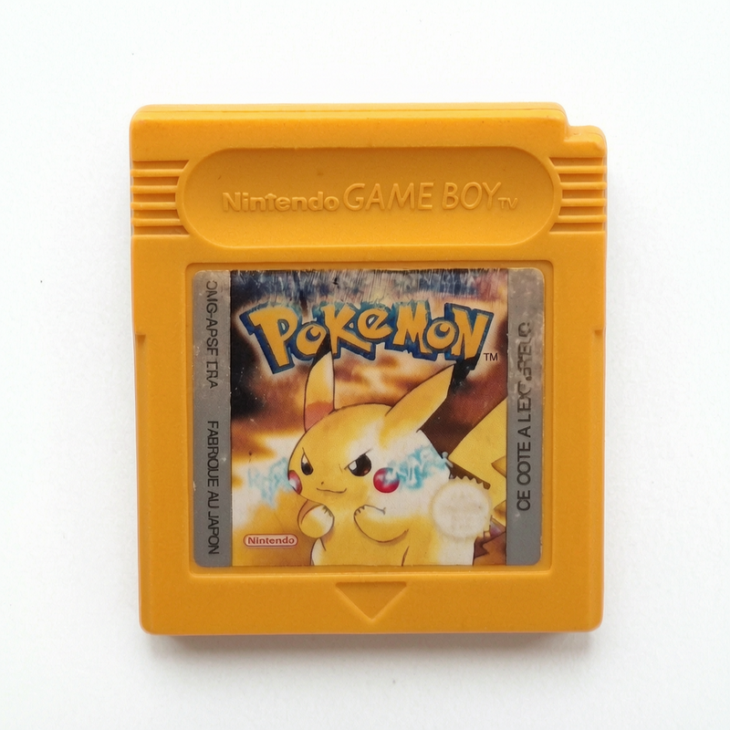 Pokémon Jaune Game Boy Cartouche seule