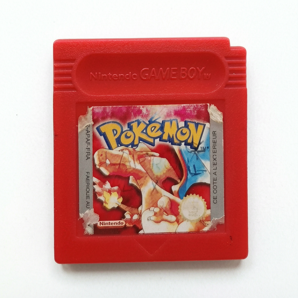 Pokémon Rouge Game Boy Cartouche seule Seconde Vie