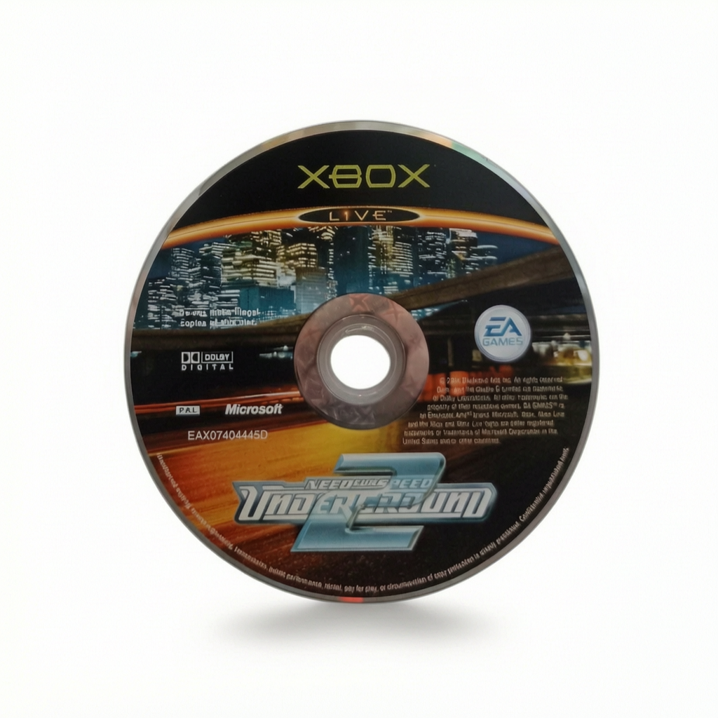 CD Need For Speed Underground 2 Xbox