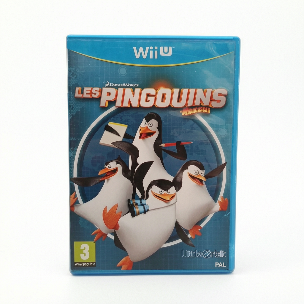 Les Pingouins Wii U Complet Version FRA