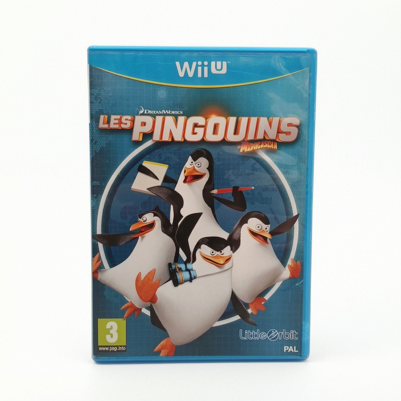 Les Pingouins Wii U Complet Version FRA