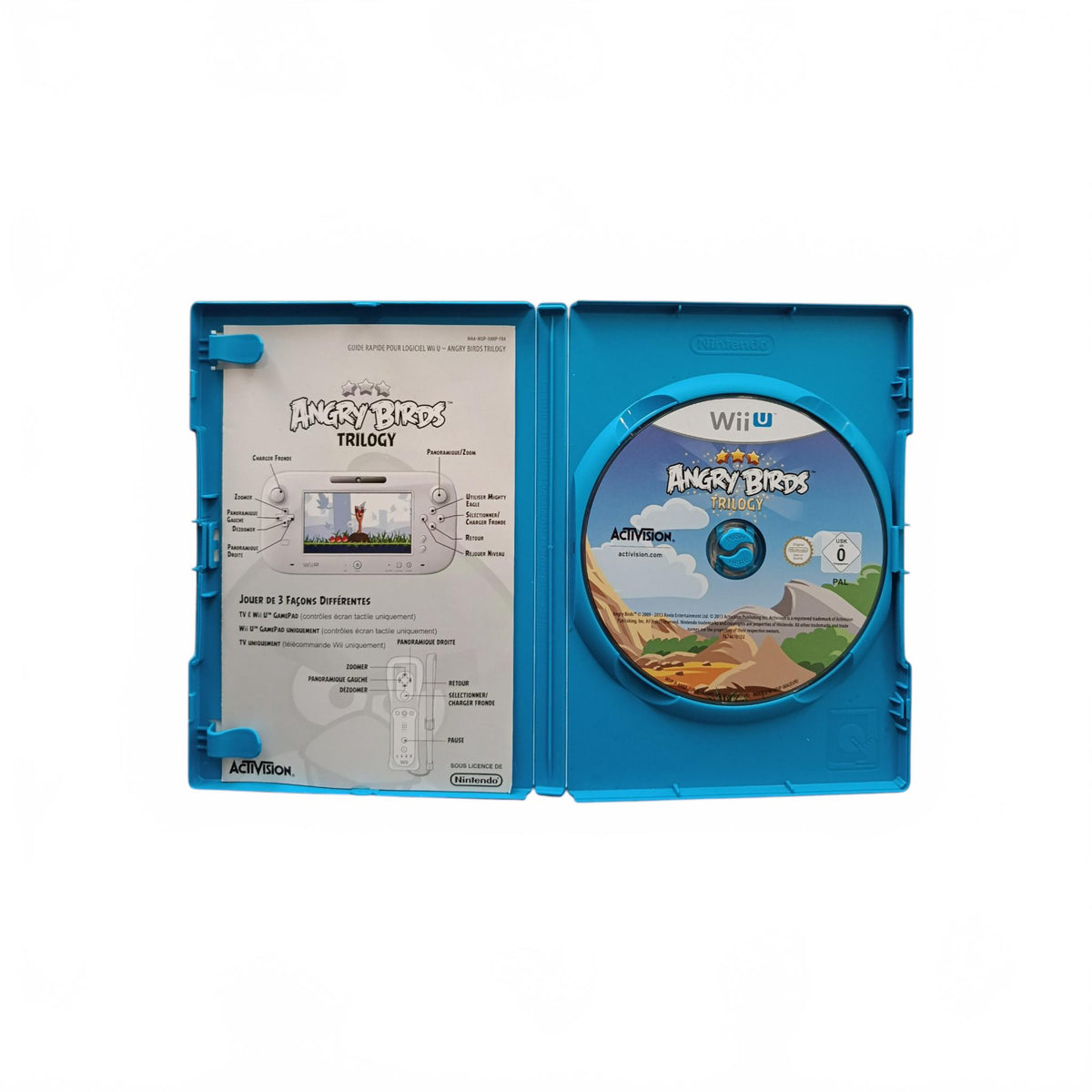Angry Birds Trilogy Wii U Complet Version FRA