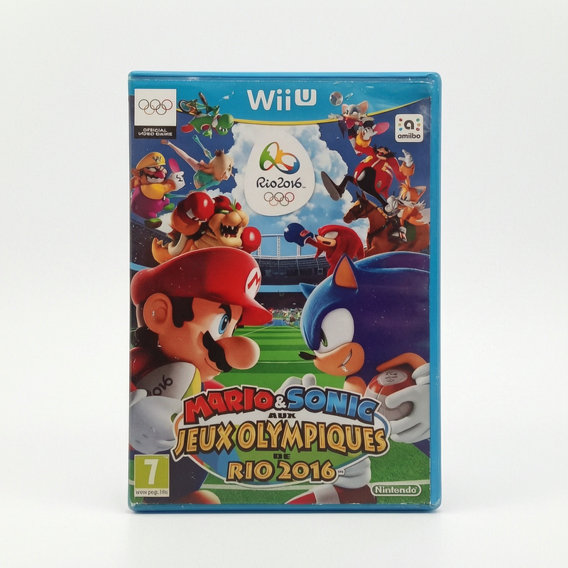 Mario & Sonic Jeux Olympiques Rio 2016 Wii U Complet Version FRA