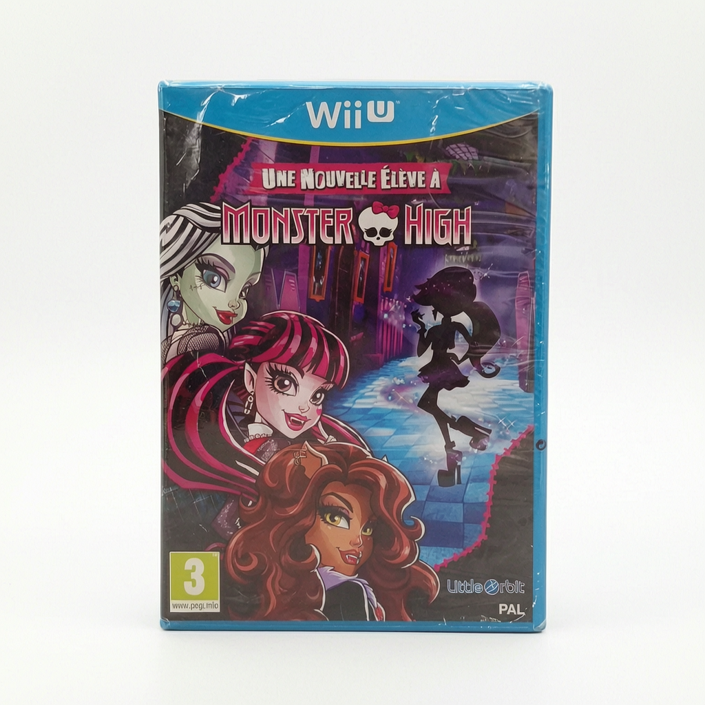 Une Nouvelle Elève A Monster Hight Wii U Neuf Version FRA