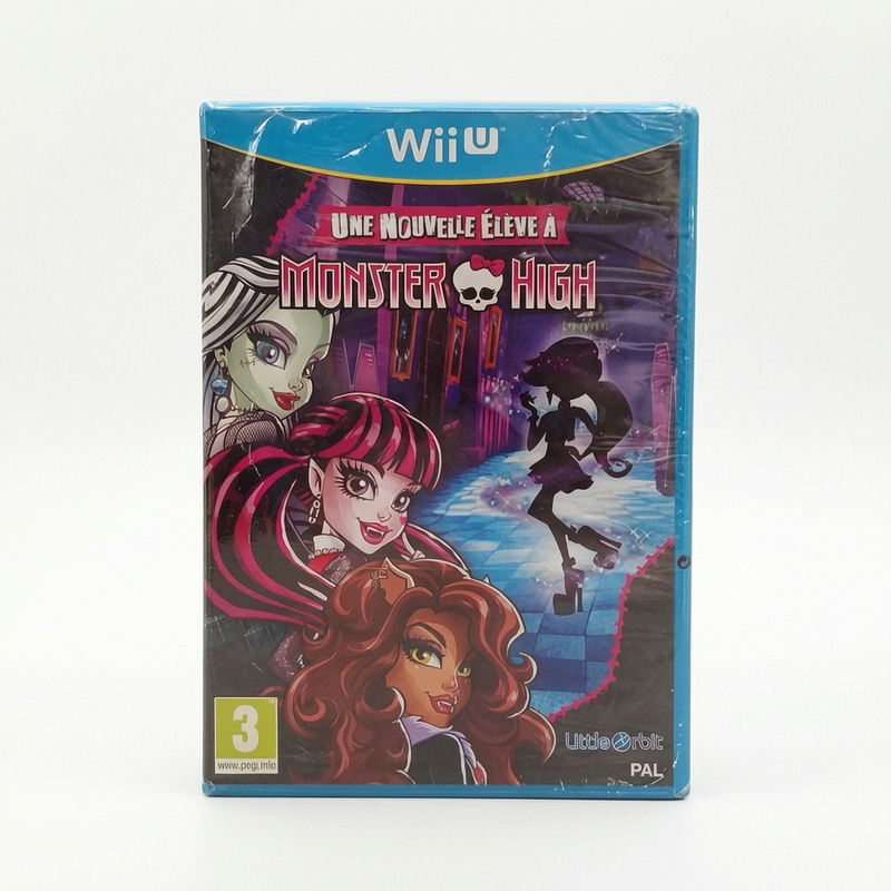 Une Nouvelle Elève A Monster Hight Wii U Neuf Version FRA