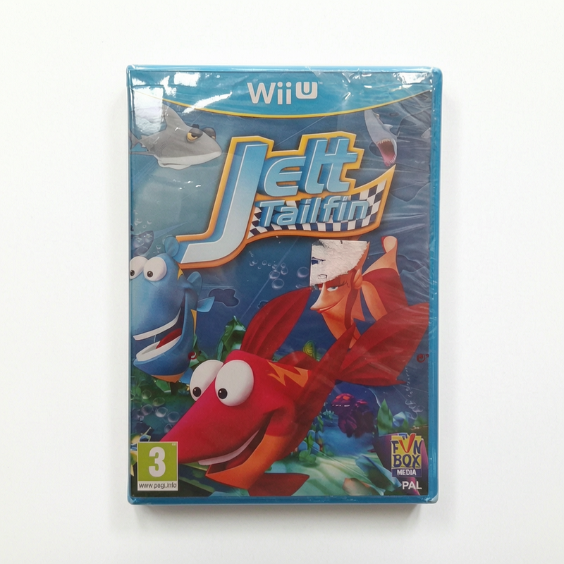 Jett Tailfin Wii U Neuf Version FRA