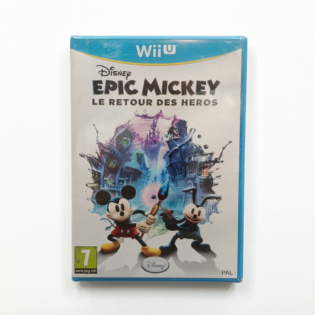 Disney Epic Mickey Le Retour Des Héros Wii U Neuf Version FRA