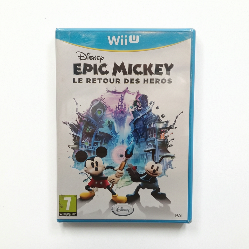 Disney Epic Mickey Le Retour Des Héros Wii U Neuf Version FRA