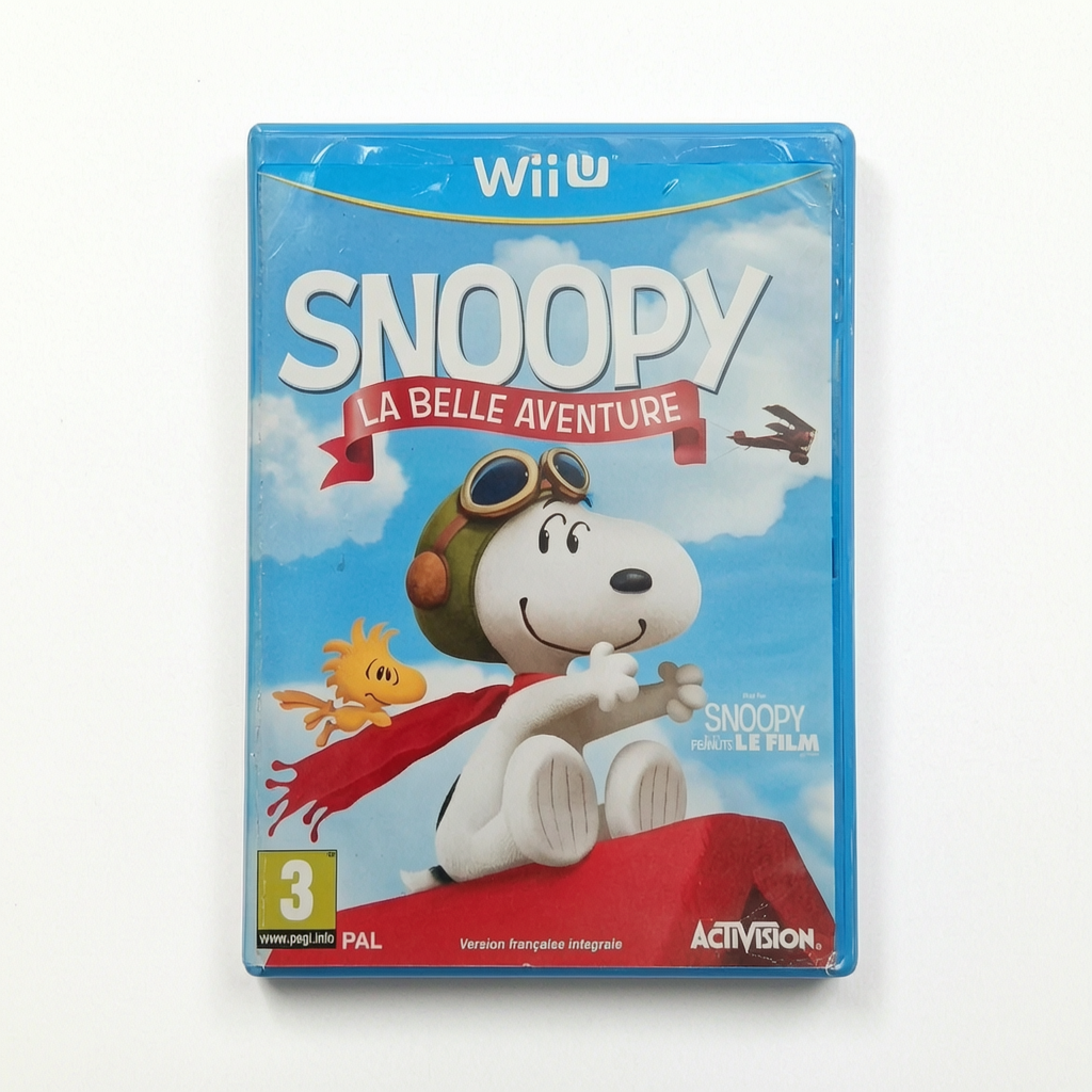 Snoopy La Belle Aventure Wii U Complet Version FRA