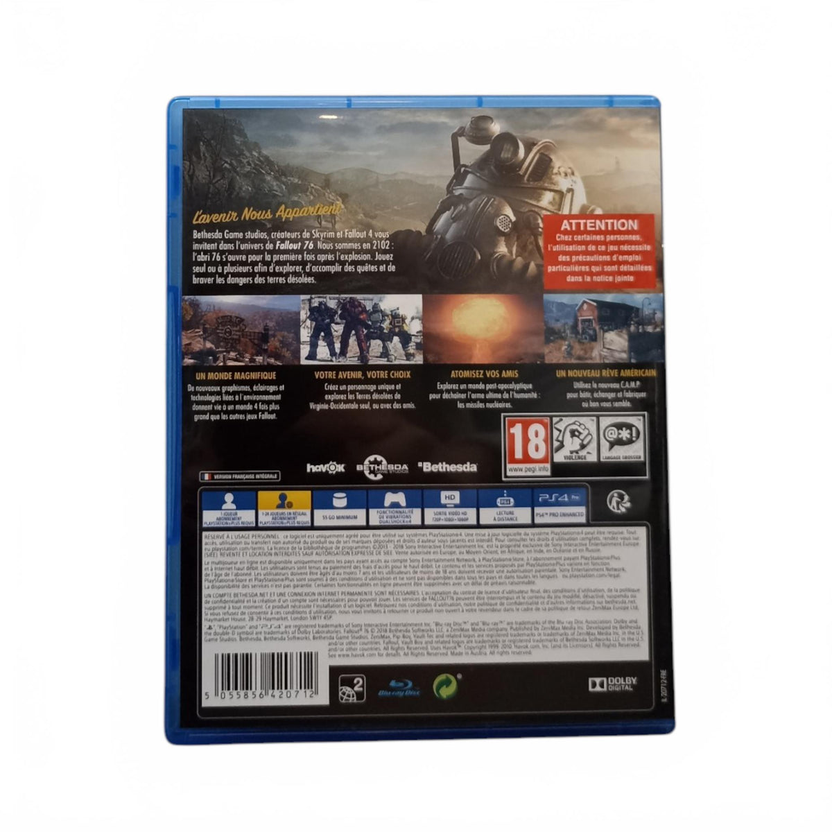Fallout 76 Playstation 4 (PS4) FR