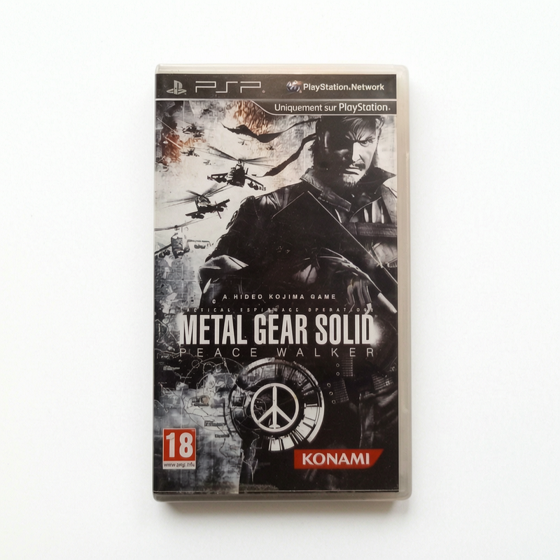 Metal Gear Solid Peace Walker Playstation Portable (PSP) FR Complet