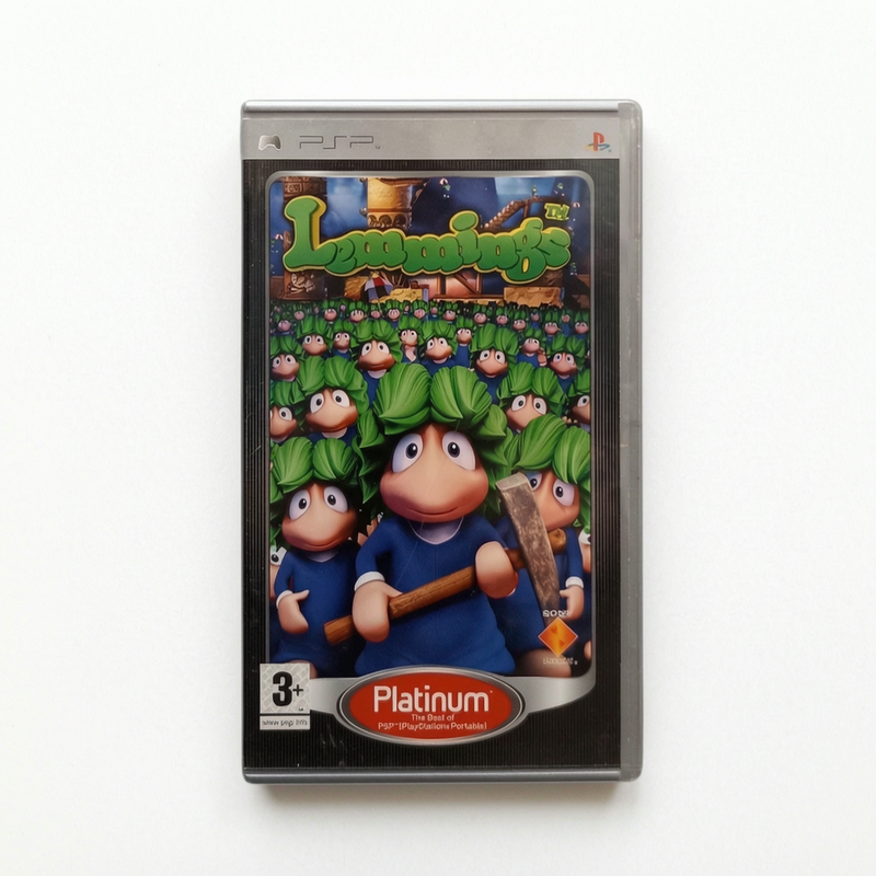 Lemmings Platinum Playstation Portable (PSP) Version Platinum FRA Complet
