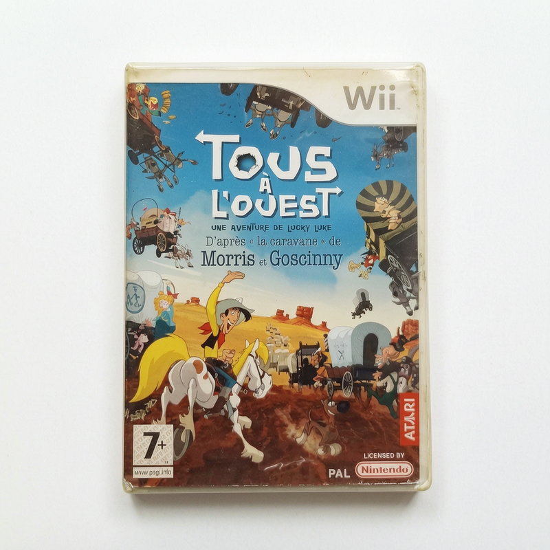Tous à l'Ouest Une Aventure de Lucky Luke Nintendo Wii (Wii) FR Complet