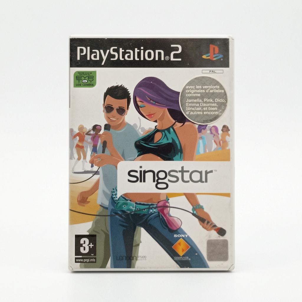 SingStar PlayStation 2 (PS2) Version FRA