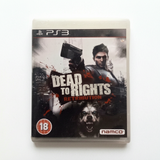 Dead to Rights Retribution PlayStation 3 (PS3) UK Complet