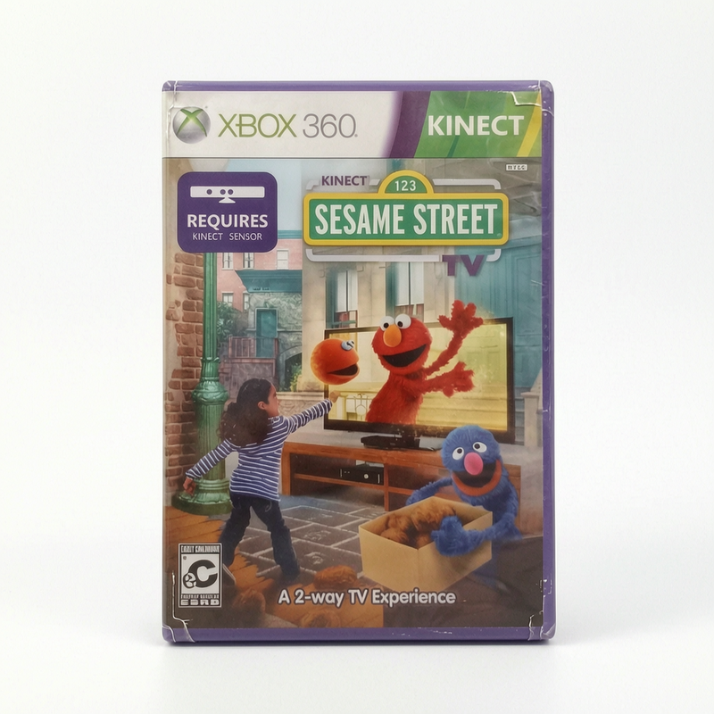 1 2 3 Sesame Street Xbox 360 kinect neuf blister FR