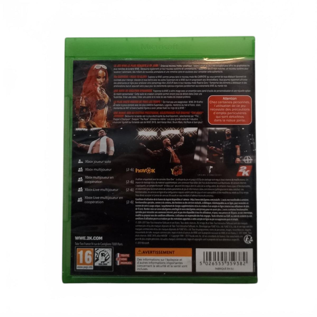 W2K18 Xbox One