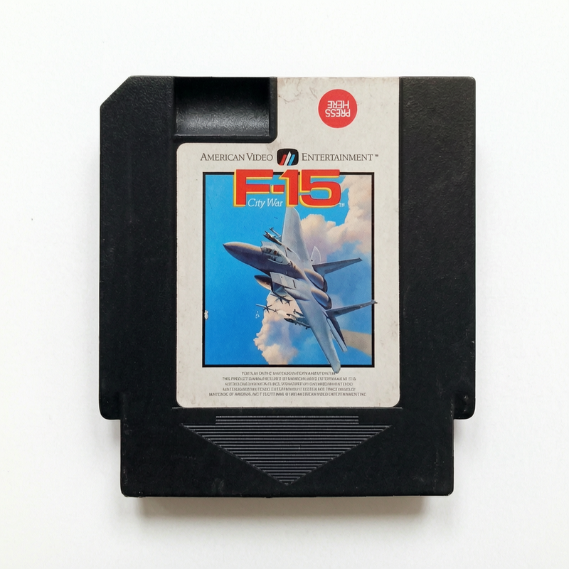 F-15 City War NES en loose USA