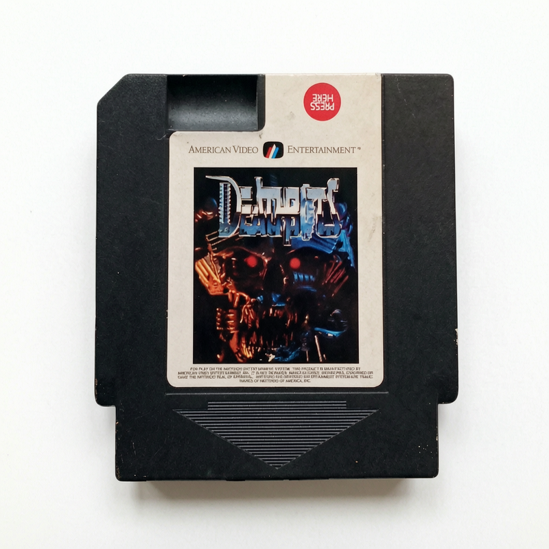 Deathbots NES en loose USA