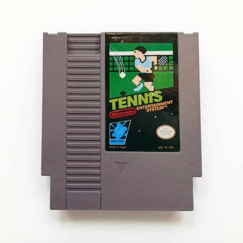 Tennis Entertaiment System NES en loose FR