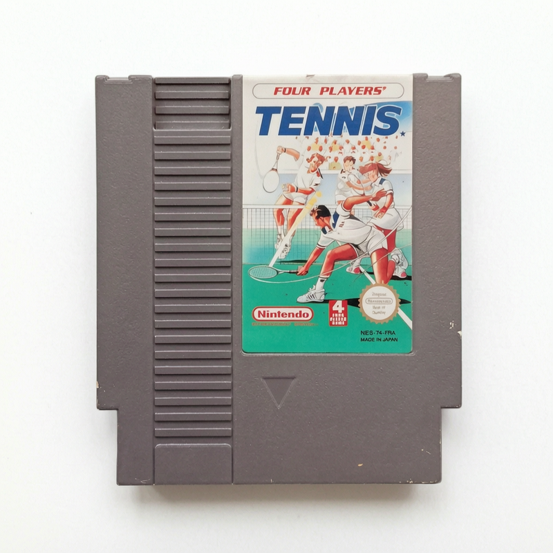 Four Players' Tennis NES en loose FR