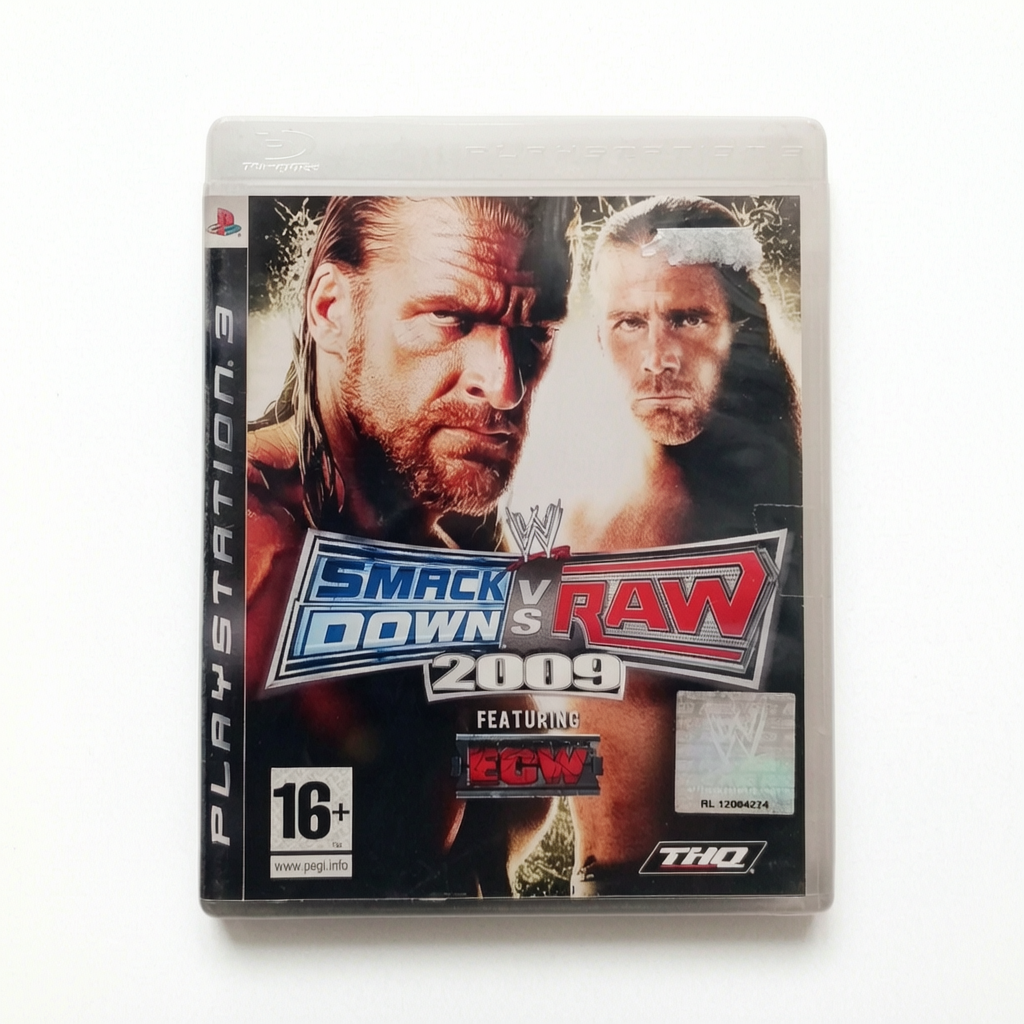 W Smack Down VS Raw 2009 PlayStation 3 (PS3) FR Complet
