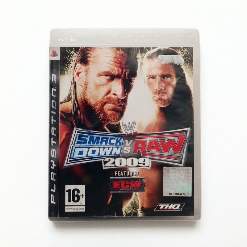 W Smack Down VS Raw 2009 PlayStation 3 (PS3) FR Complet