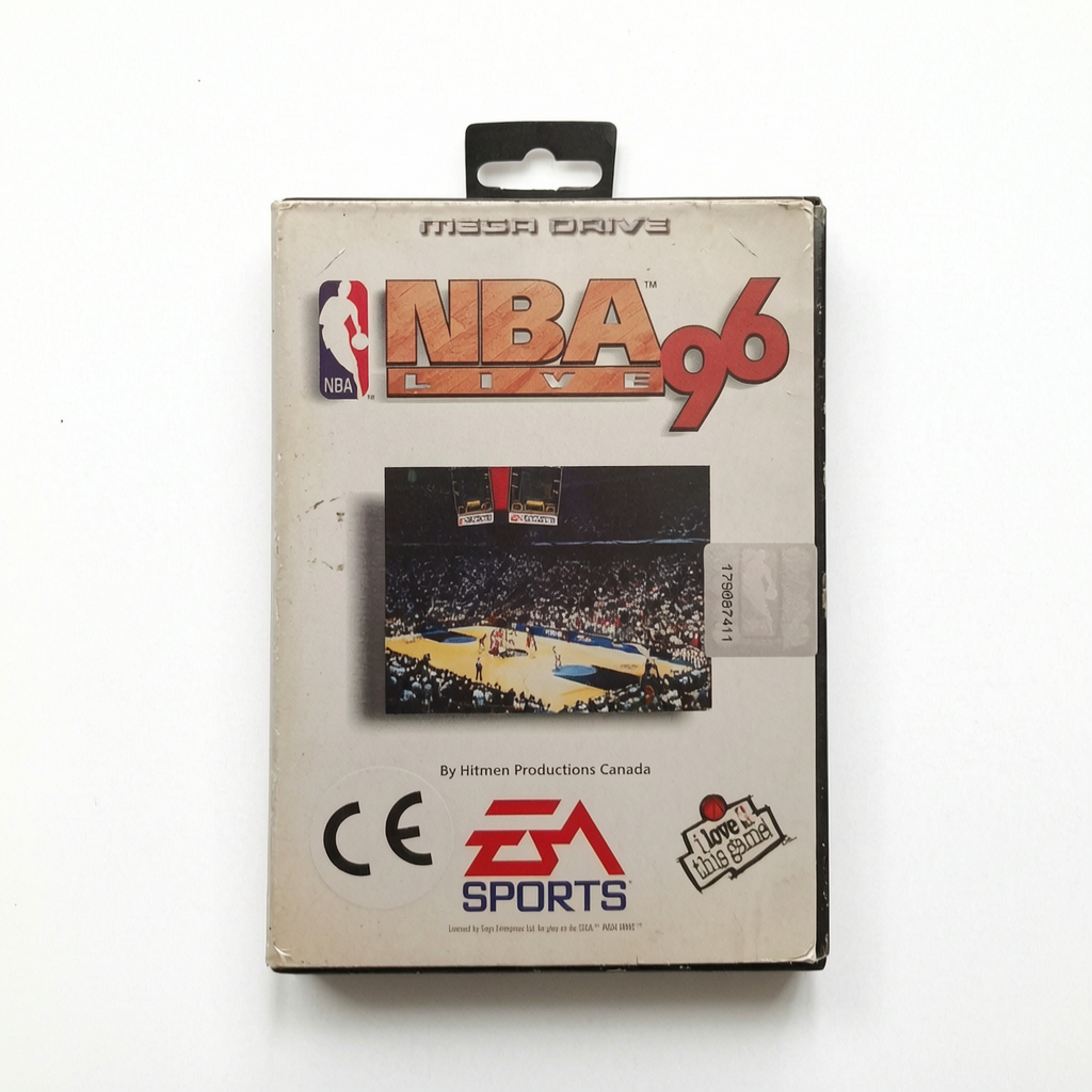 NBA 96 Sega Mega drive Version FRA